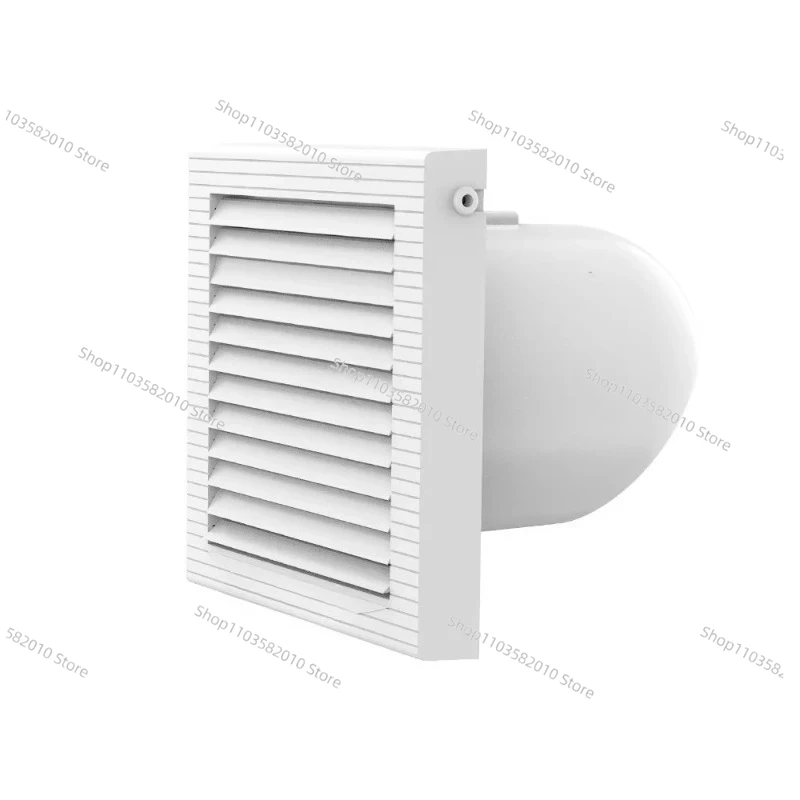 Home Bathroom Extractor Fan - 8 Zoll Kanallos-Badezimmerlüfter, 150mm Wandmontierter Ventilator