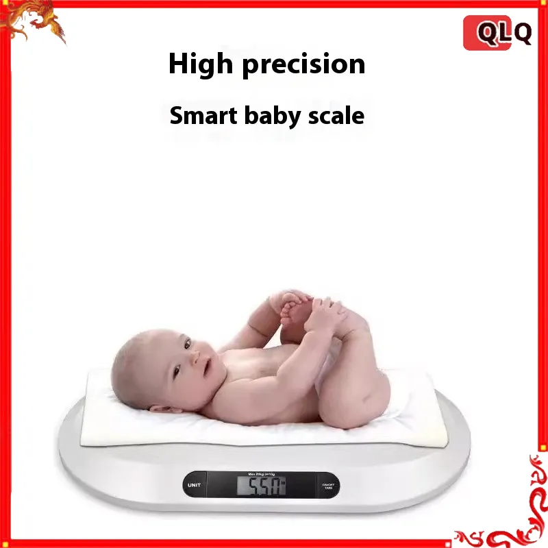 Home Bathroom Scales - Ergonomische digitale Babywaage, hohe Präzision, 20