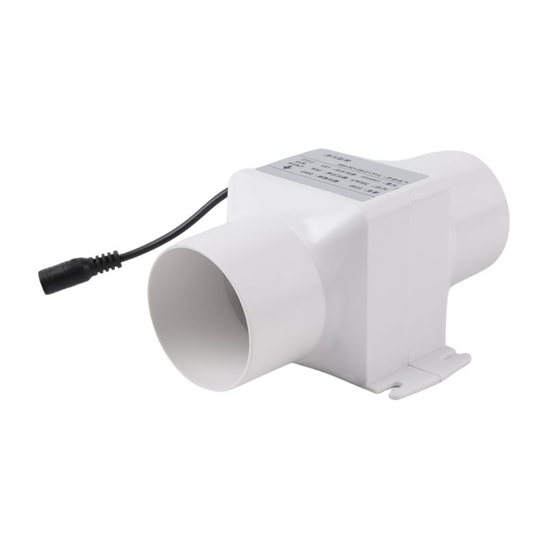 Home Bathroom Extractor Fan - A76I-Geräuscharmer 60-mm-Abluftventilator, drehzahlgeregelte Abluftventilator-Kanalgebläse für Hydroponik