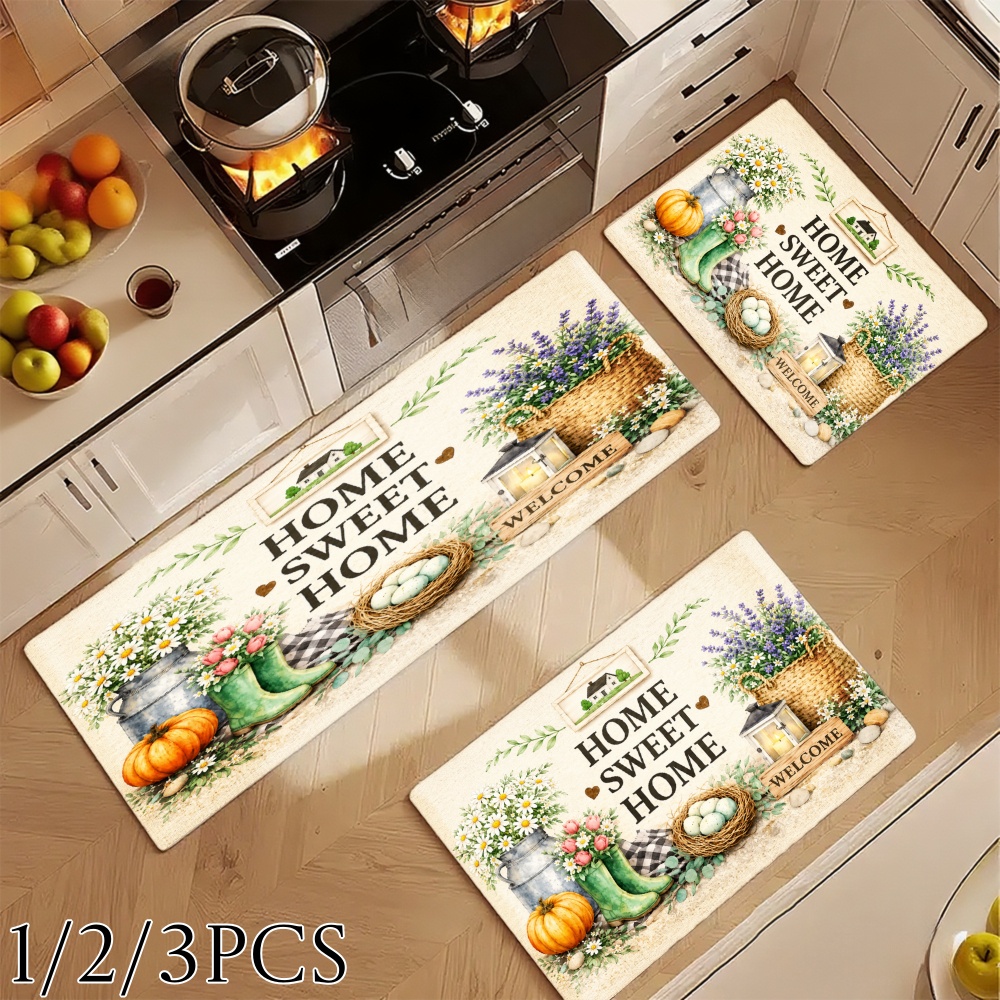 3-teiliges Küchen-Teppich-Set, – Home Bathroom Scene Bewertung und Preis