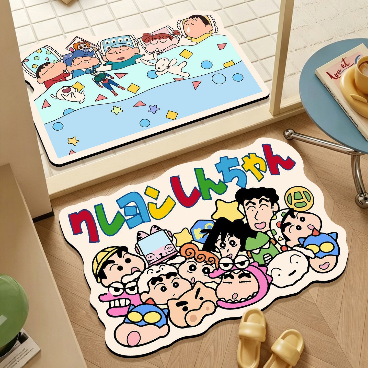 Crayon Shin-chan Unregelmäßige – Home Bathroom Floor Mats Bewertung und Preis