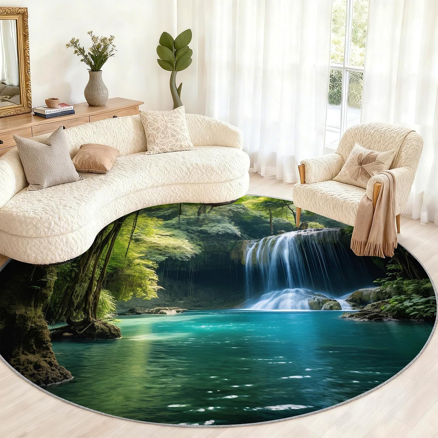Luxuriöser Runder Wasserdichte – Home Bathroom Scene Bewertung und Preis
