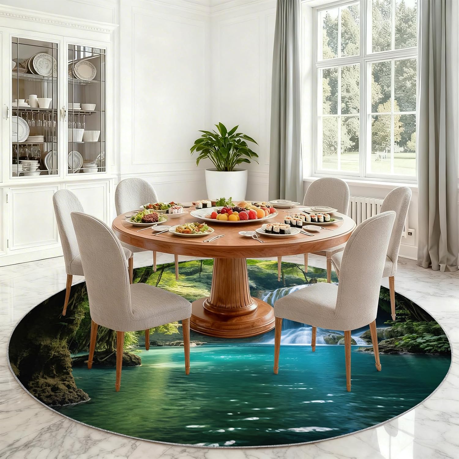 Luxuriöser Runder Wasserdichte – Home Bathroom Scene Bewertung und Preis