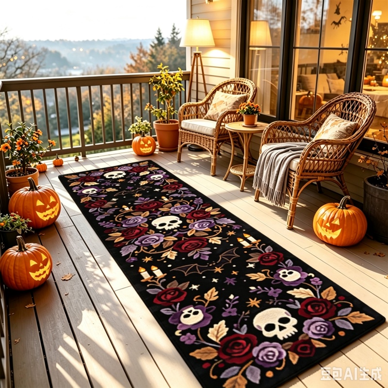Gotischer Halloween-Fenstersze – Home Bathroom Scene Bewertung und Preis