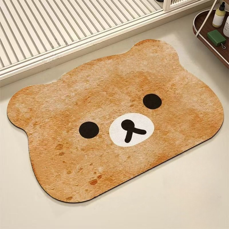 Rilakkuma-Bodenmatte, kreative – Home Bathroom Floor Mats Bewertung und Preis