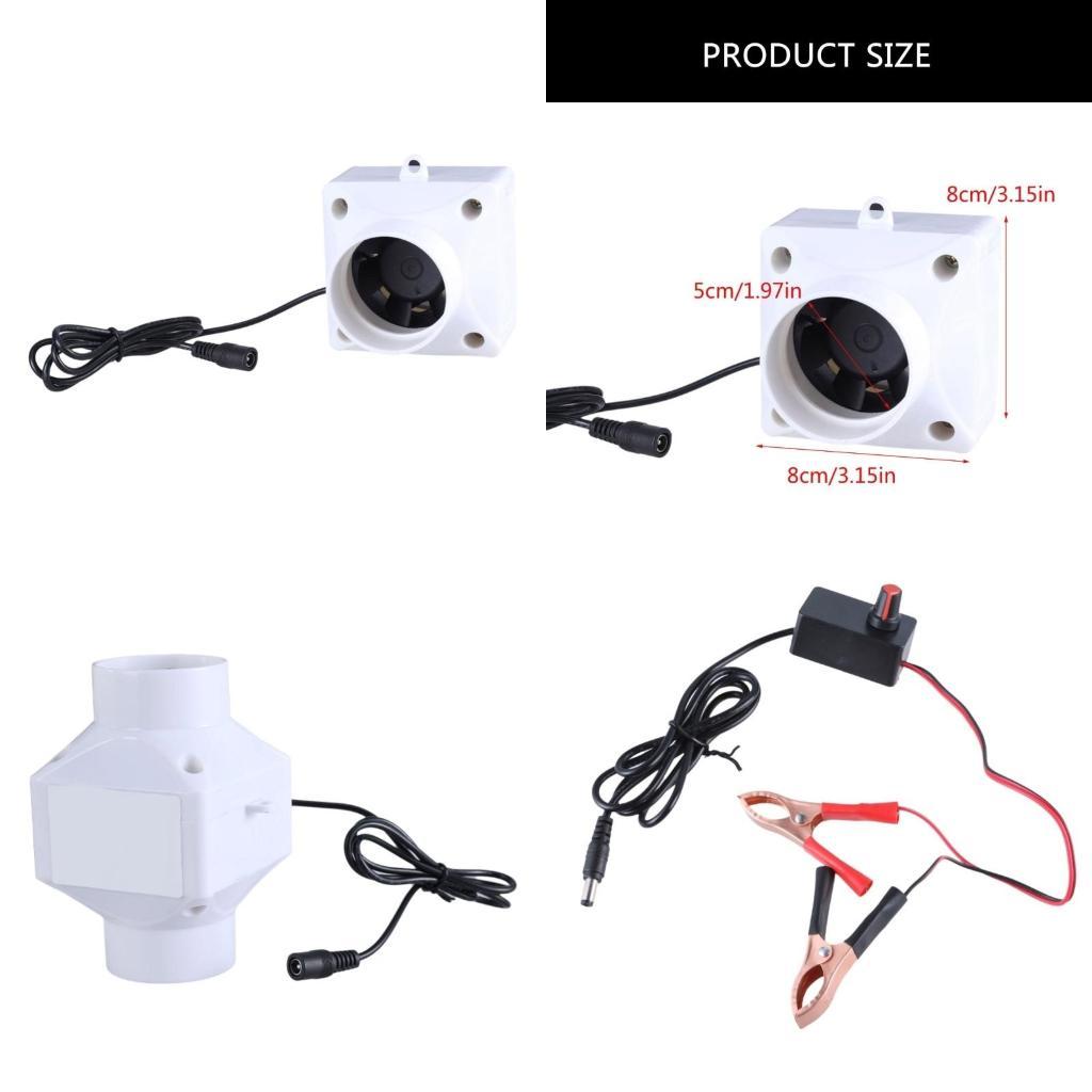 652F 12 V Abluftventilator für – Home Bathroom Extractor Fan Bewertung und Preis