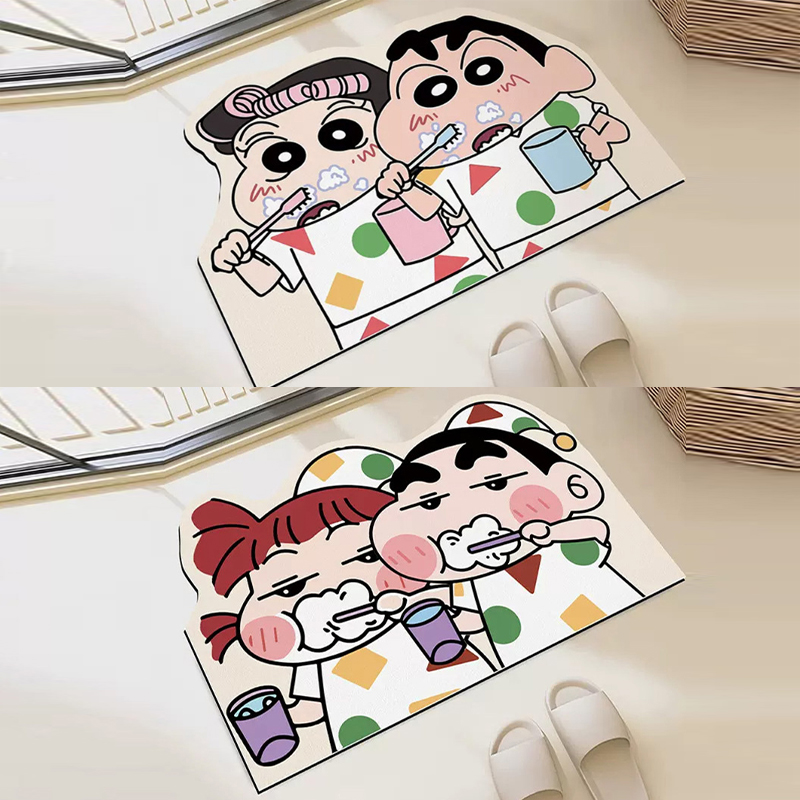 Crayon Shinchan Badematte, sau – Home Bathroom Floor Mats Bewertung und Preis