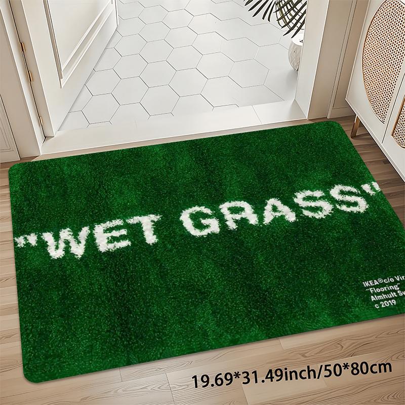 VIKAMA Light Luxury WET GRASS  – Home Bathroom Floor Mats Bewertung und Preis