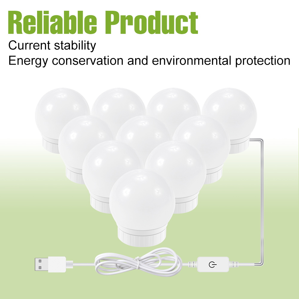 USB-LED-Schminktischbeleuchtun – Home Bathroom Vanity Bewertung und Preis