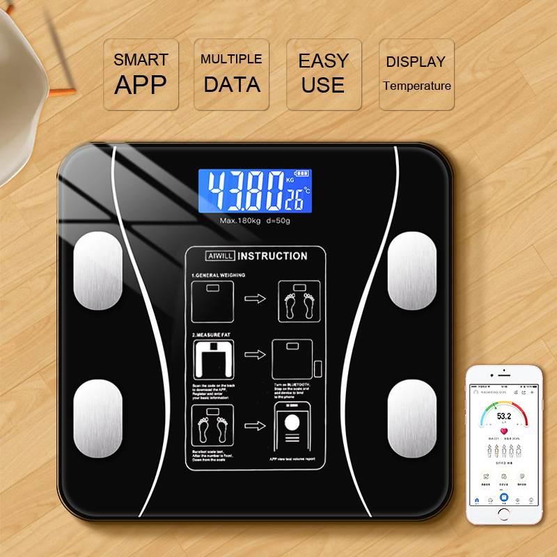 Körperfettwaage Smarte Kabello – Home Bathroom Scales Bewertung und Preis